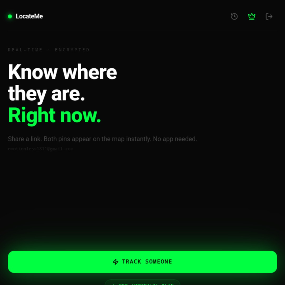LocateMe — build image